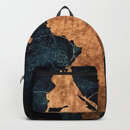 Destination Unknown Backpack | Galaxy, Astronaut, Painting, Galactic, Chinecolle, Acrylic, Moon, Oil, Skies, Sun 