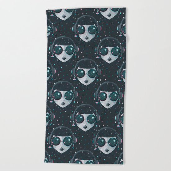 Stellar Beach Towel