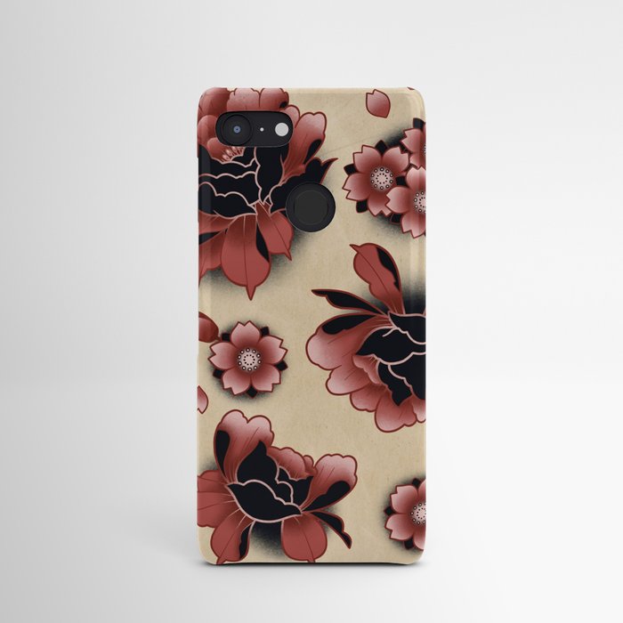 Japanese Garden - Peony Cherry Blossom Android Case