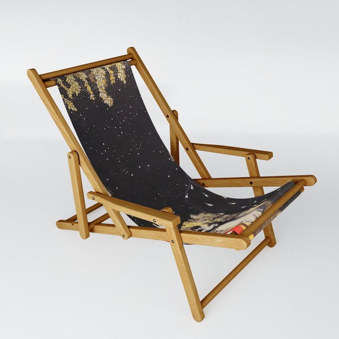 Harlequin and Death 1907 Sling Chair