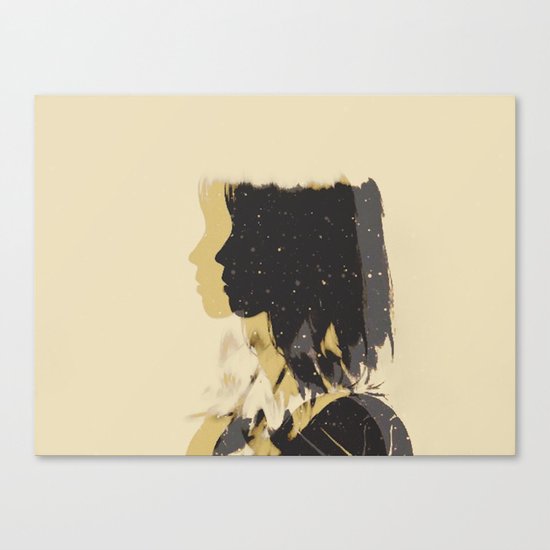 Moving Backwards Canvas Print