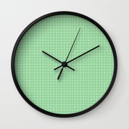children's pattern-pantone color-solid color-green Wall Clock