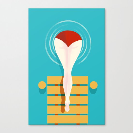 Jump Canvas Print