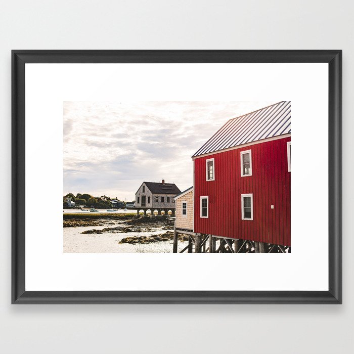Coastal Maine Mornings I Framed Art Print