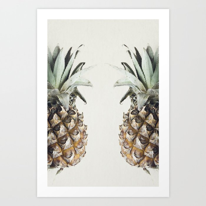 Pineapples Art Print