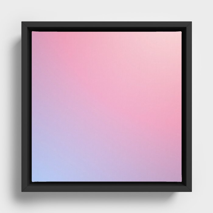 Pink & Purple Framed Canvas