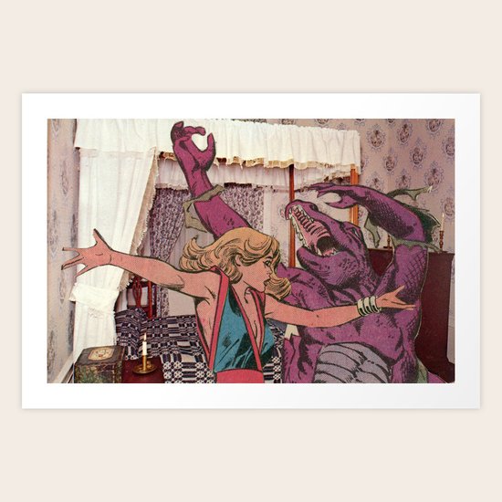 Mating Dance Art Print