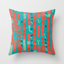 Arba 2 - Abstract Pattern Throw Pillow