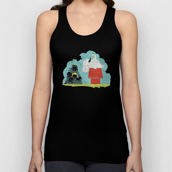 Elephants Love Peanuts Unisex Tank Top