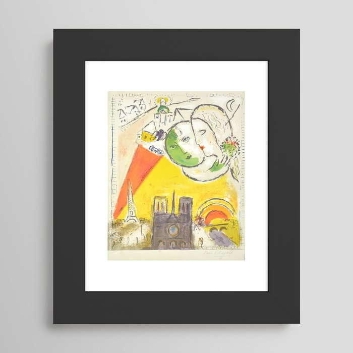 Le Dimanche (On Sundays) 1954 T Shirt, Marc Chagall Artwork