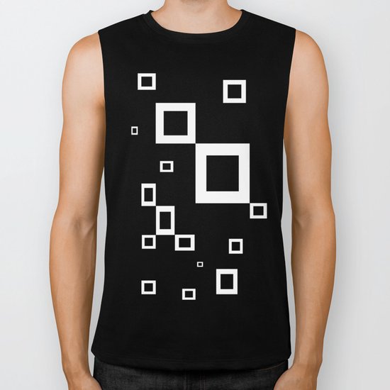 White Biker Tank