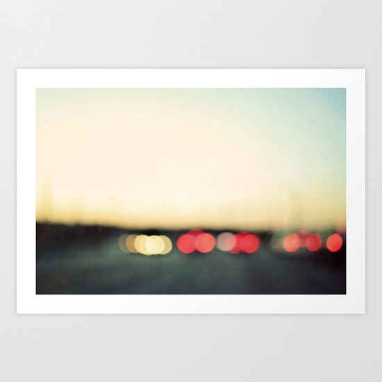 warm summer nights Art Print
