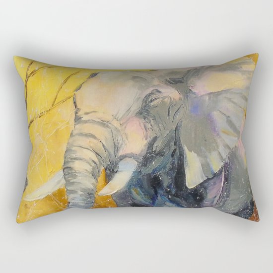 Elephant Rectangular Pillow