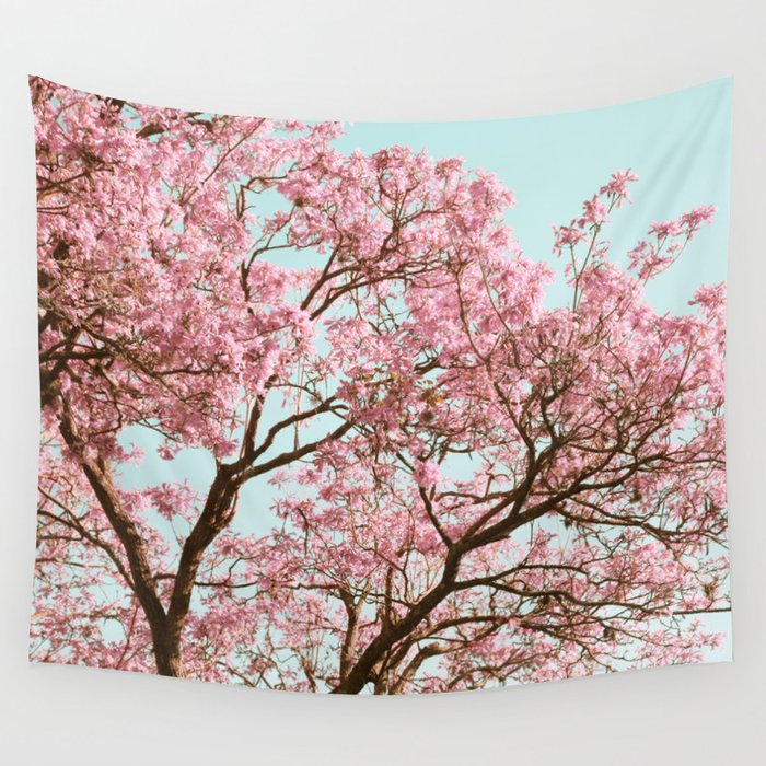 Cherry Blossom Wall Tapestry Cherry Blossom Wall Tapestry