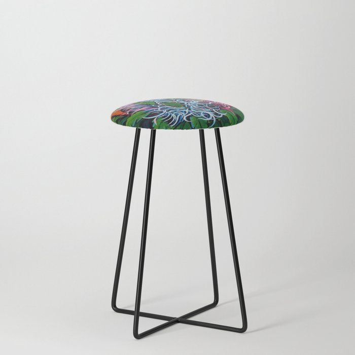 Cotton Candy Counter Stool