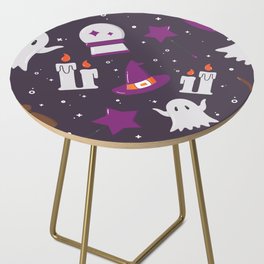Scary Halloween Background Side Table