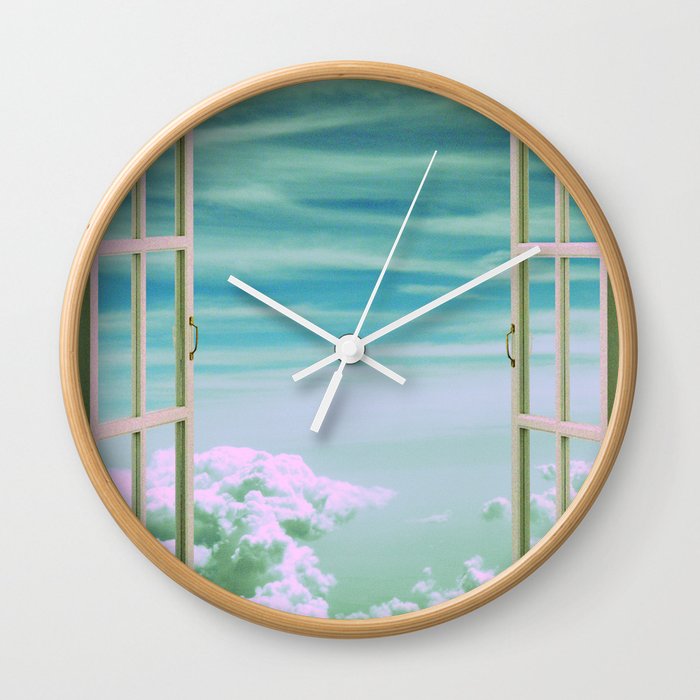 The View From Up Here Wall Clock