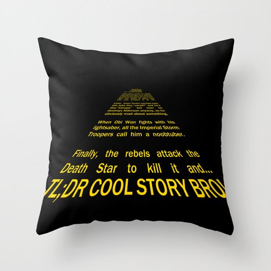 TL;DR Throw Pillow