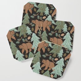 Pacific Northwest Bears Coaster