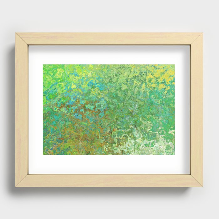 Abstract 140 Recessed Framed Print