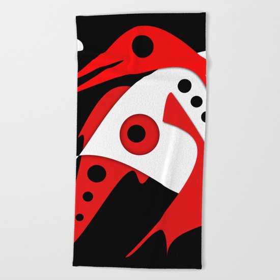Abstract #354 Beach Towel
