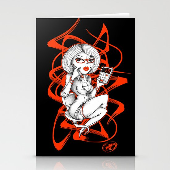SEX-RETARY Stationery Cards