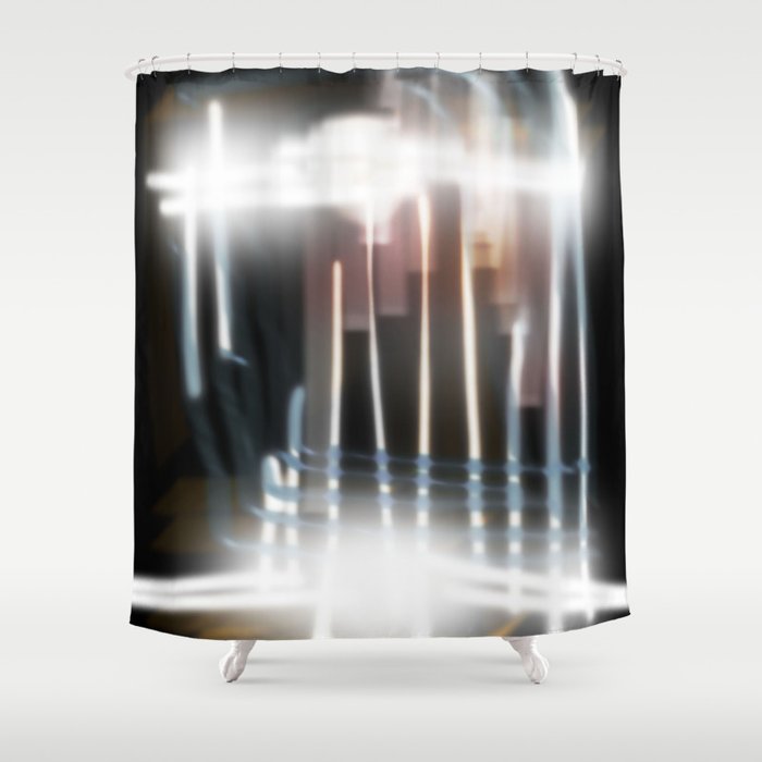 Cosmic Matters (Color Abstract 9) Shower Curtain