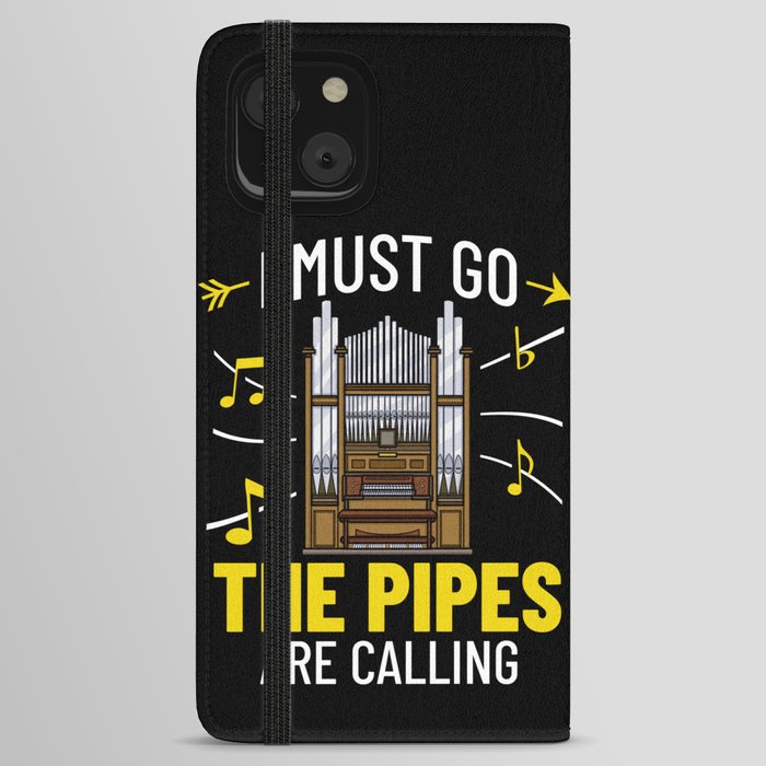 Pipe Organ Piano Organist Instrument Music iPhone Wallet Case