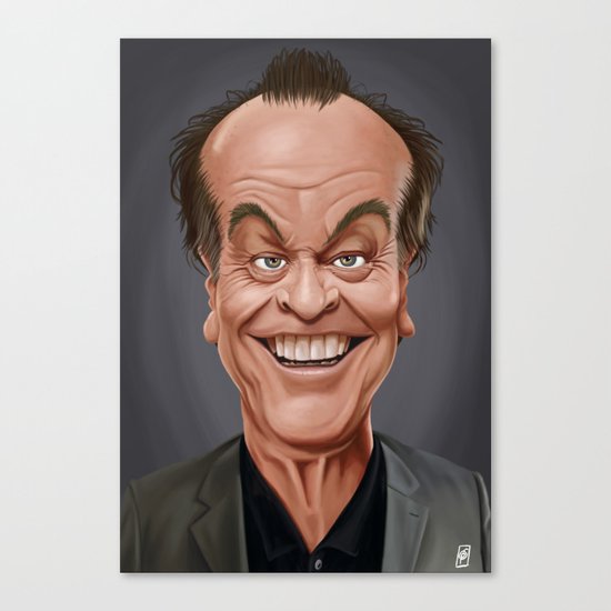 Celebrity Sunday ~ Jack Nicholson Canvas Print