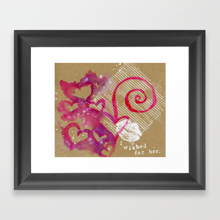 Sammi's Valentine Framed Art Print