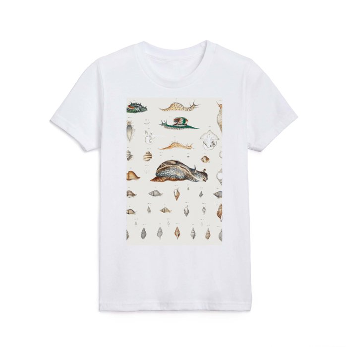 Naturalist Snails Kids T Shirt