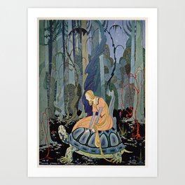 Virginia Frances Sterrett - Passing through the forest - 1920 Art Print