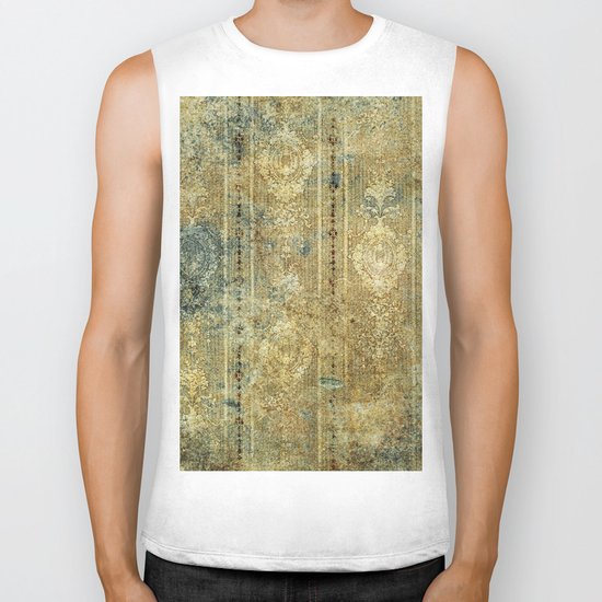 Pattern Biker Tank