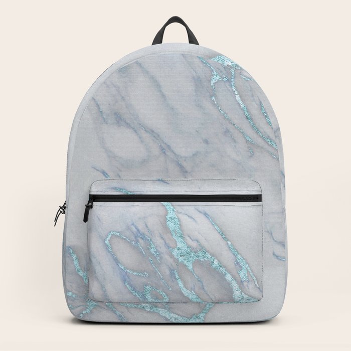 electric blue backpack