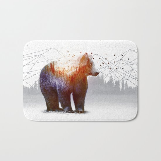 A Wilderness Within / Bear Bath Mat
