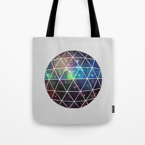 Space Geodesic Tote Bag