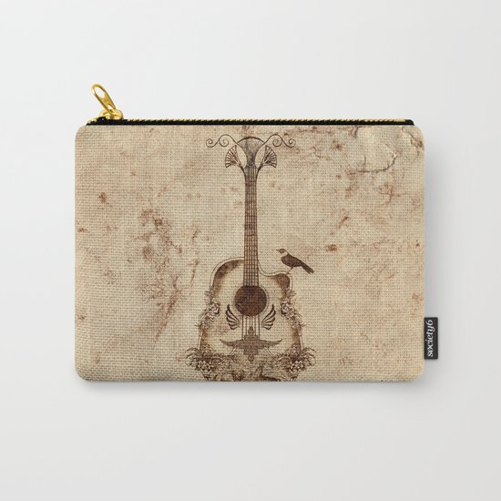 The Guitar's Song Carry-All Pouch