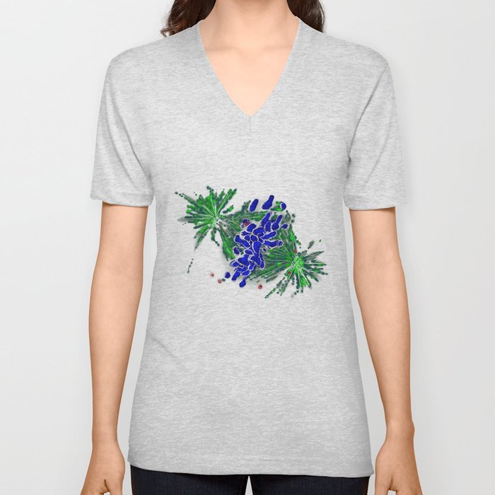 Cell Metaphase V Neck T Shirt