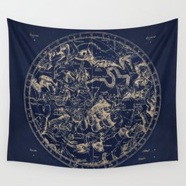 Gold Ceiling | Zodiac Skies Wall Tapestry