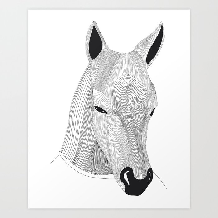 -Horse- Art Print