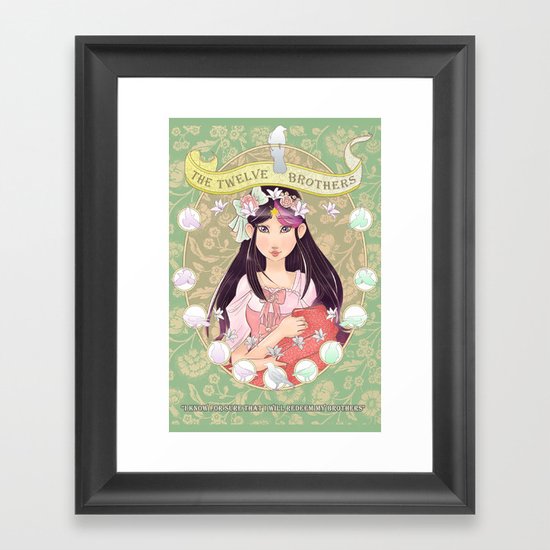 The Twelve Brothers Framed Art Print
