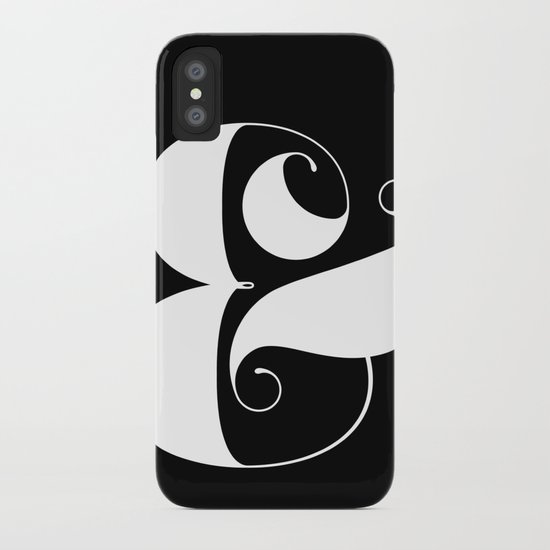Inverse Ampersand iPhone Case