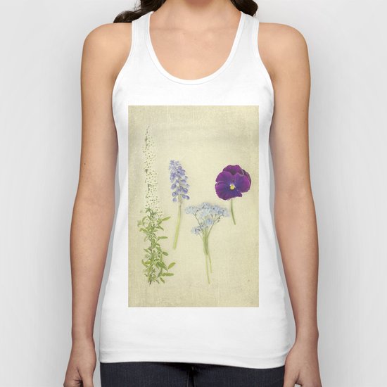 Flower Collection Unisex Tank Top