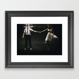 abyss of the disheartened : IX Framed Art Print