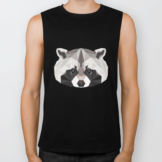 R is for Raccoon Biker Tank