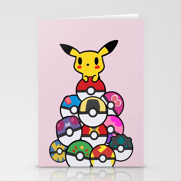 Master Ball Stationery Cards