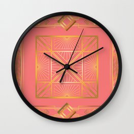 Retro Decoration " Gatsby" Style with Art Deco Elements  Wall Clock