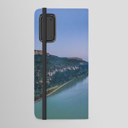 Travel down the N'taba River panorama Android Wallet Case