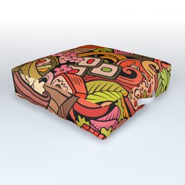 Traditional Art Japanese Food Pattern Outdoor Floor Cushion | Asianfood, Salmon, Pizza, Ramenlover, Japanese, Anime, Manga, Graphicdesign, Wasabi, Ramen 