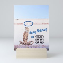 Happy Motoring - Route 66 Travel Photography Mini Art Print